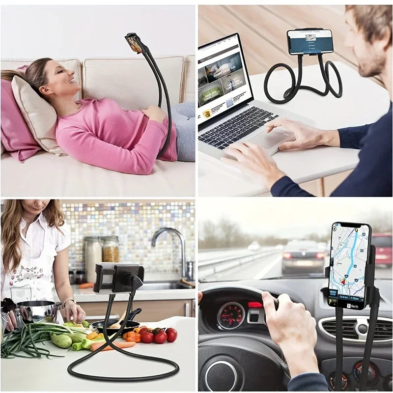 Bedside Lazy Neck Universal Mobile Phone Holder Extendable