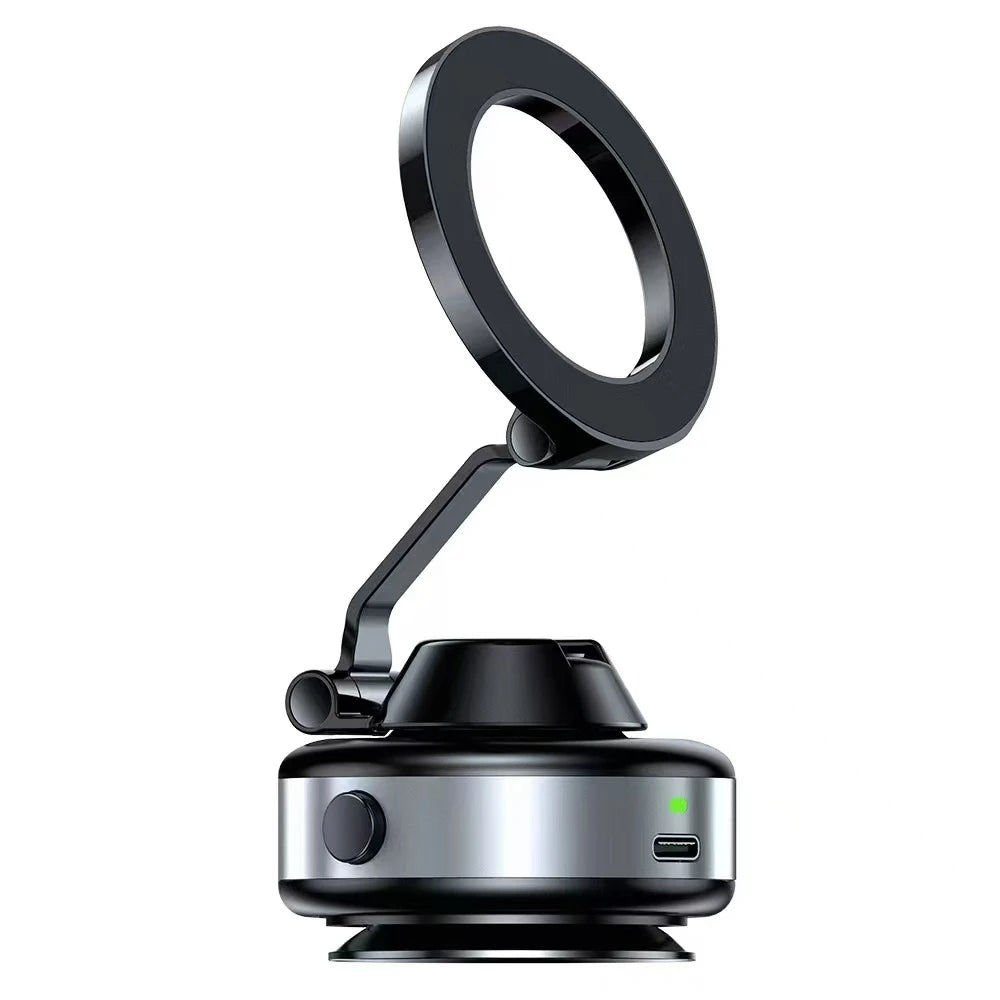 Foldable 360 Magnetic Vacuum Phone Holder