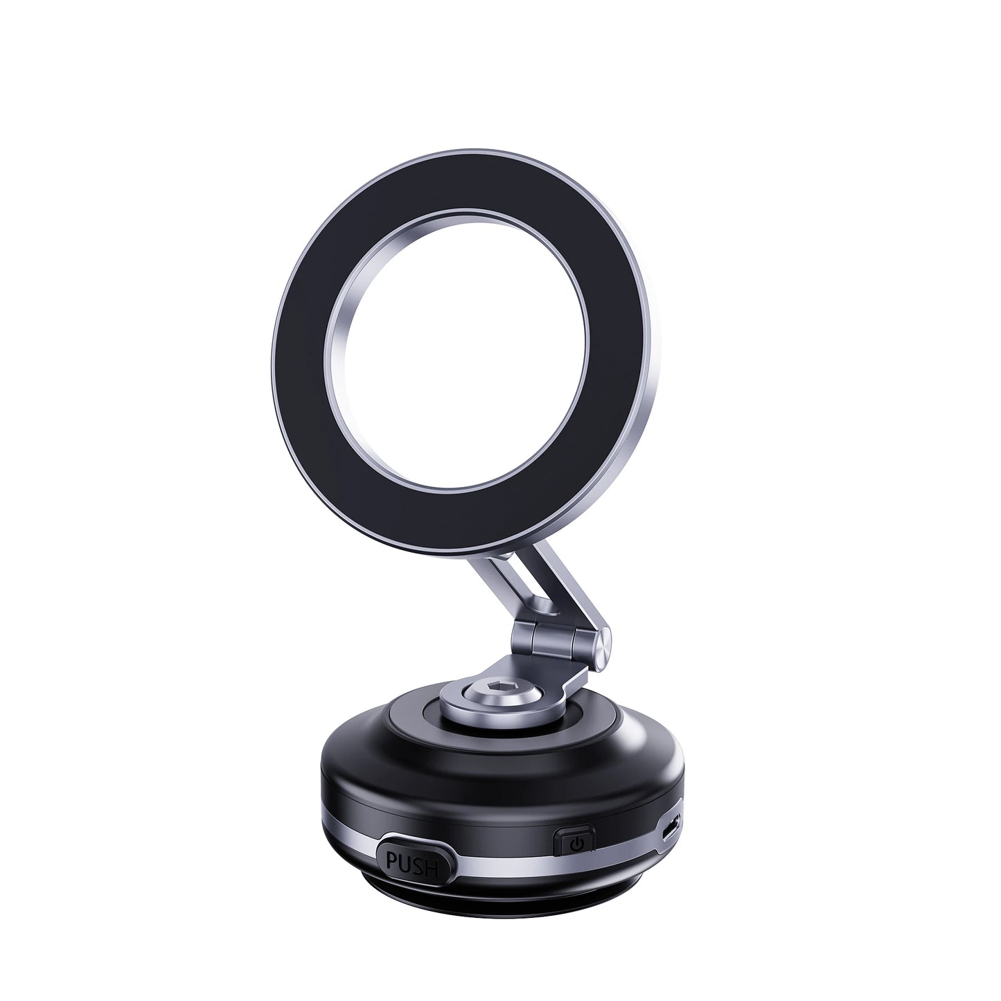 Foldable 360 Magnetic Vacuum Phone Holder