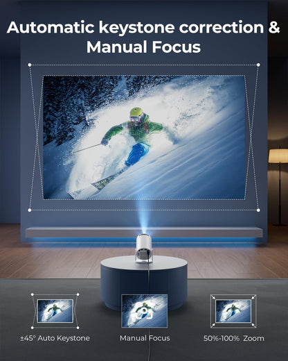 Auronmex S27™ UltraVision 4K Projector