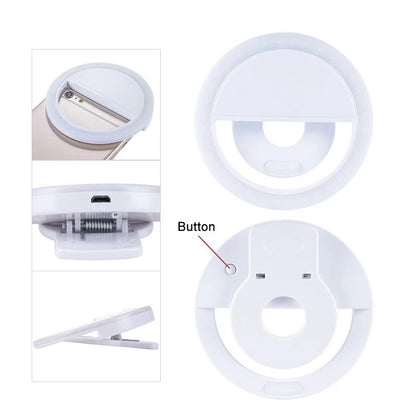 Flashes LED Selfie Ring Light for Phone
