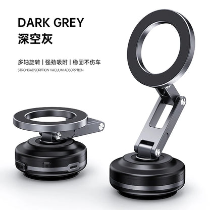 Foldable 360 Magnetic Vacuum  Phone Holder